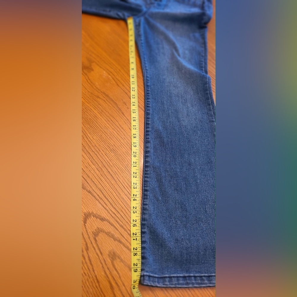 Style & Co. Women's Flare Jeans in Blue - Picture 5 of 8